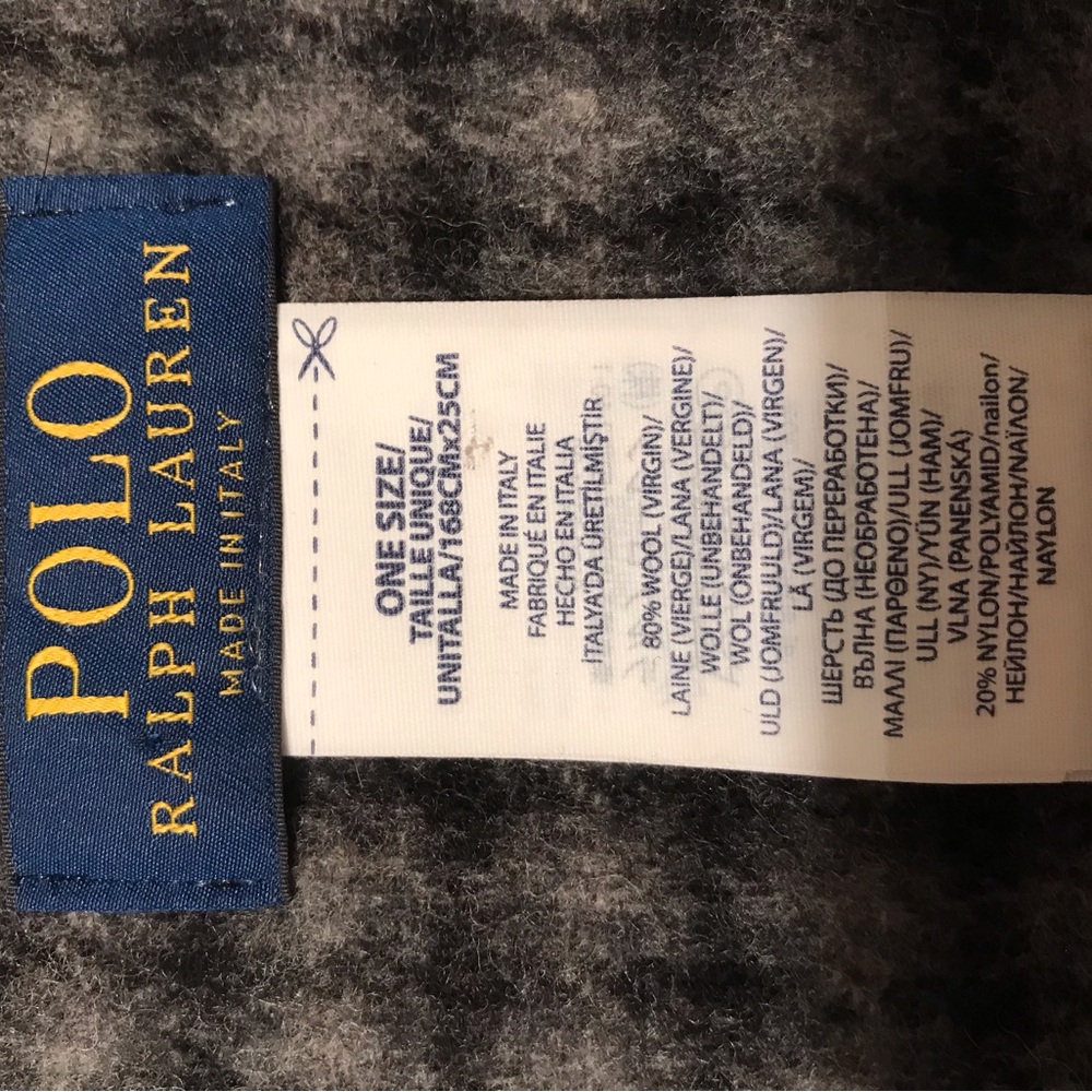 Polo by Ralph Lauren Men's Reversible Wool Scarf - Picture 13 of 16